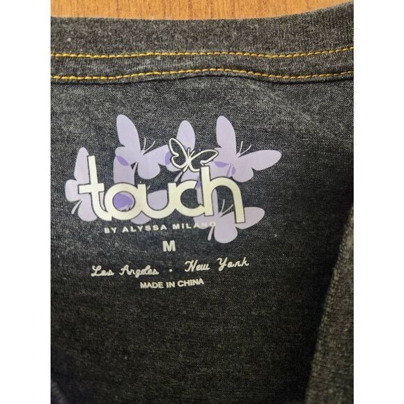 Touch Pittsburgh Steelers Medium bling cap sleeved t-shirt - Picture 3 of 4